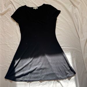 Elegant Black Mini Dress